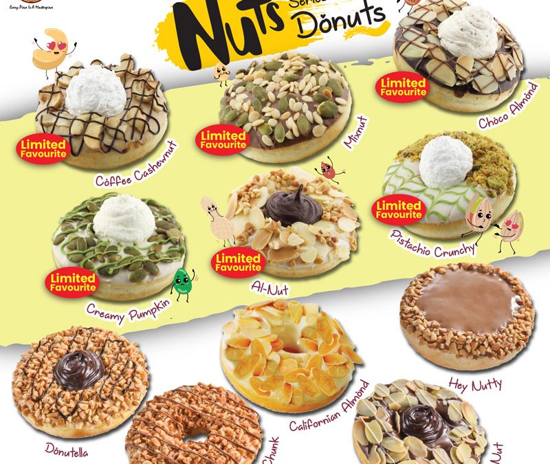 Happy Nuts Series Donuts