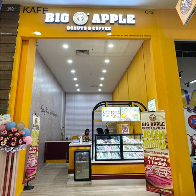 Discover Big Apple Donuts & Coffee’s New Outlet at Aeon Mall Permas Jaya, Johor!